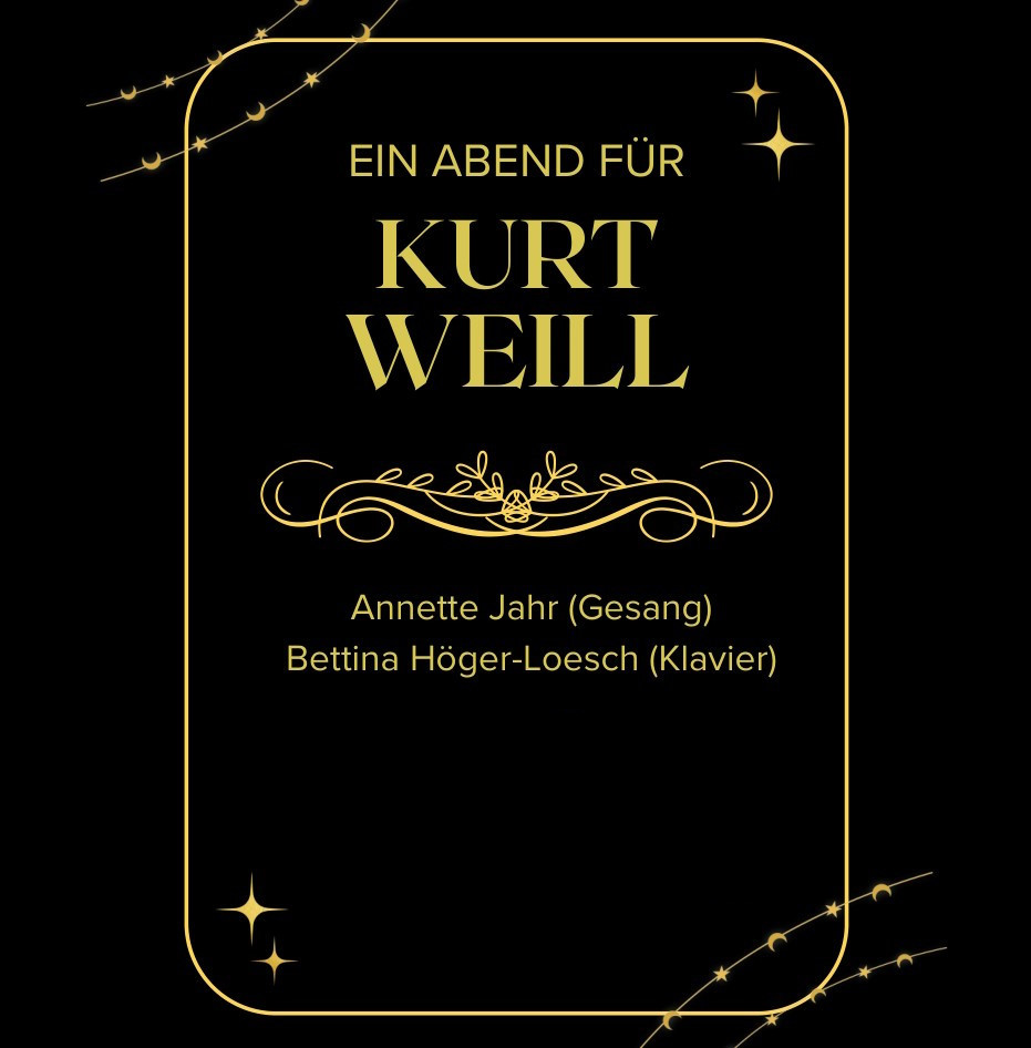 Kurt Weill Abend